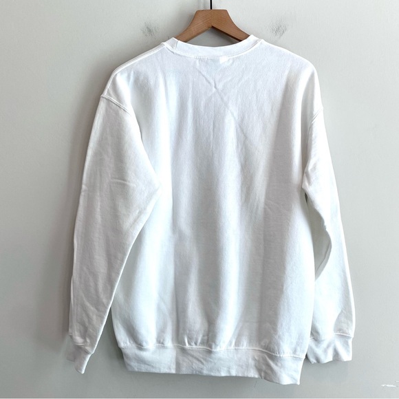 Smiley Valentines Hearts Crewneck Sweatshirt - Picture 8 of 11